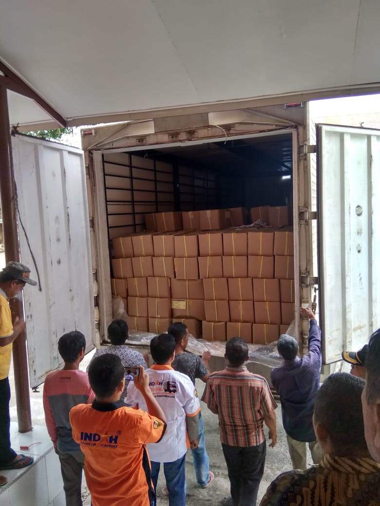 Surat suara tiba di KPU Pasaman